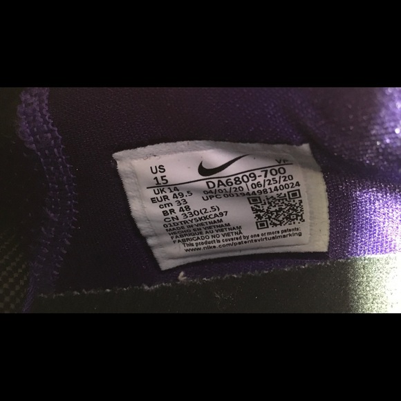 New Undefeated X Kobe Protro Hall of Fame Size 15 - Picture 8 of 12